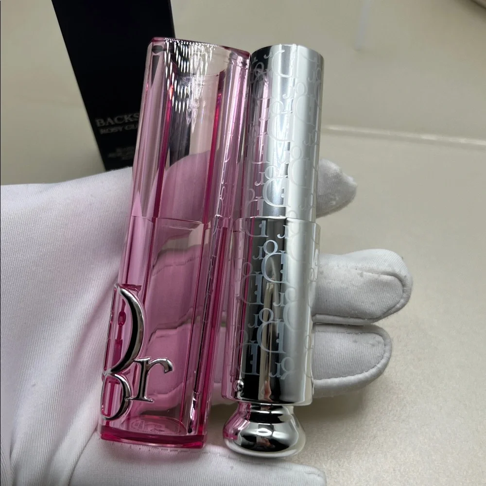 Dior Backstage Rosy Glow Blush Stick Reviving pH-Activated 001 Pink With Box